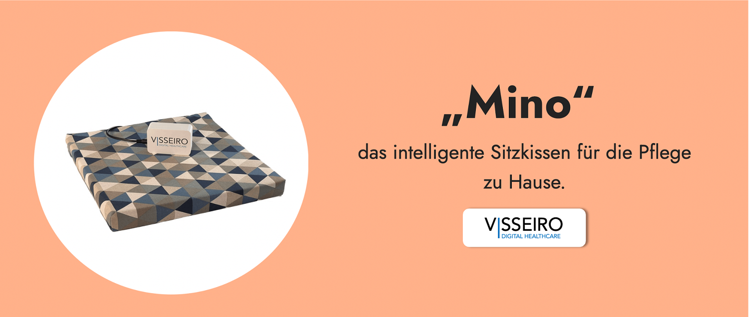 Mino - Das intelligente Sitzkissen für die Pflege zu Hause
