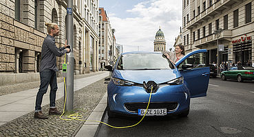 Laternenladen mit den ubitricity SimpleSockets